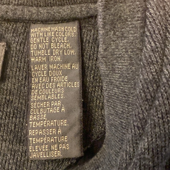 Naturalife Sweater Grey V Neck Men’s XL - Picture 4 of 7